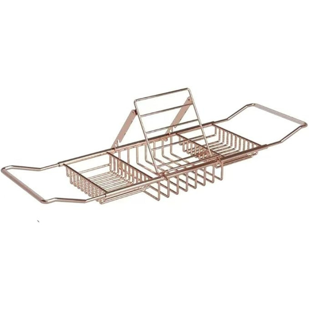 Verstelbare RVS Badkuip Caddy Tray
