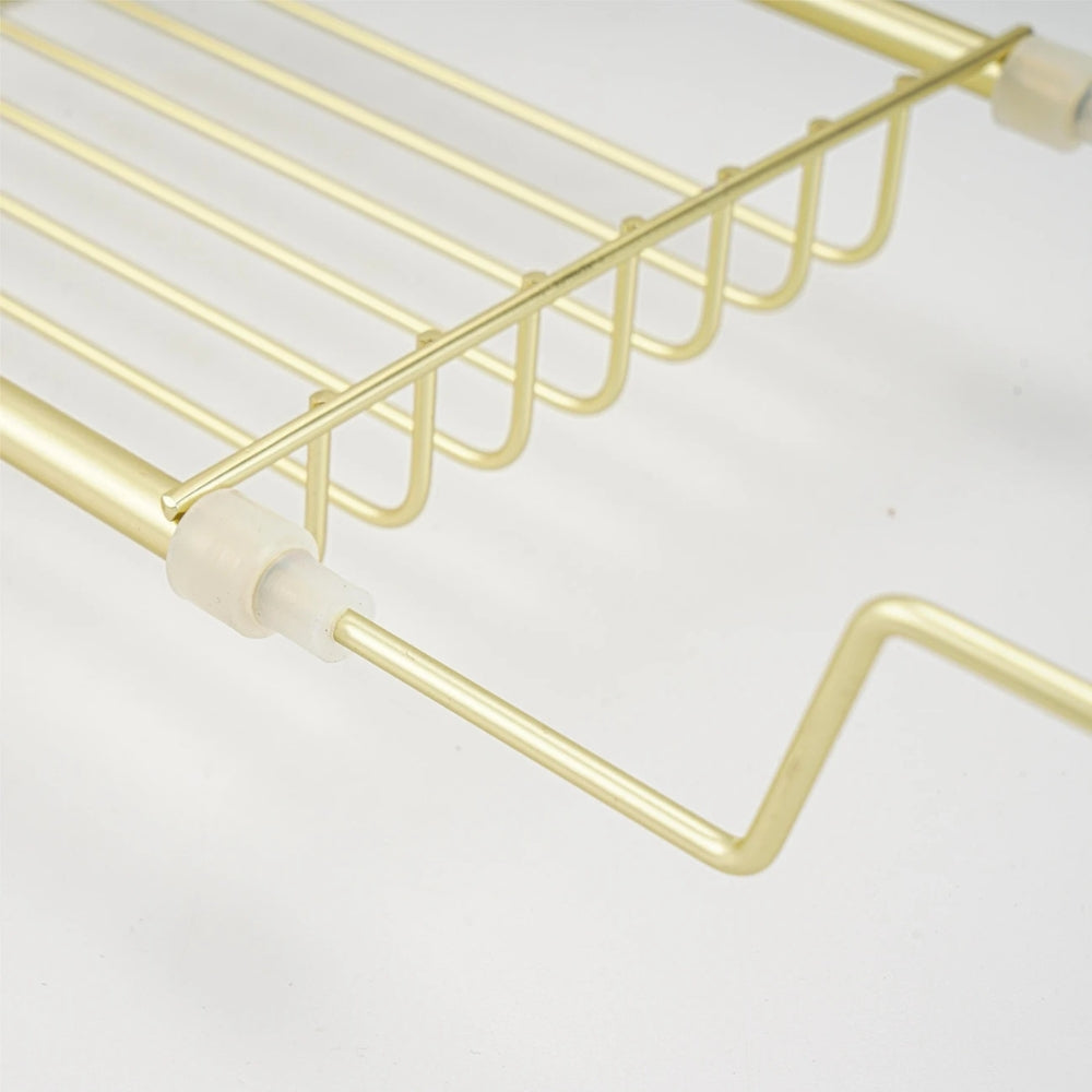 Verstelbare RVS Badkuip Caddy Tray