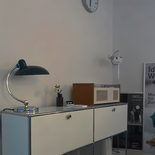 Verstelbare Vintage IJzeren Bureau Lamp – Virella