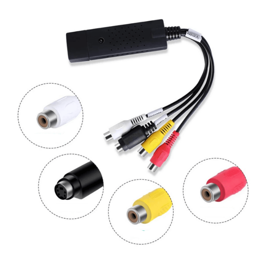 VHS naar Digitale Video Capture Apparatuur (USB)