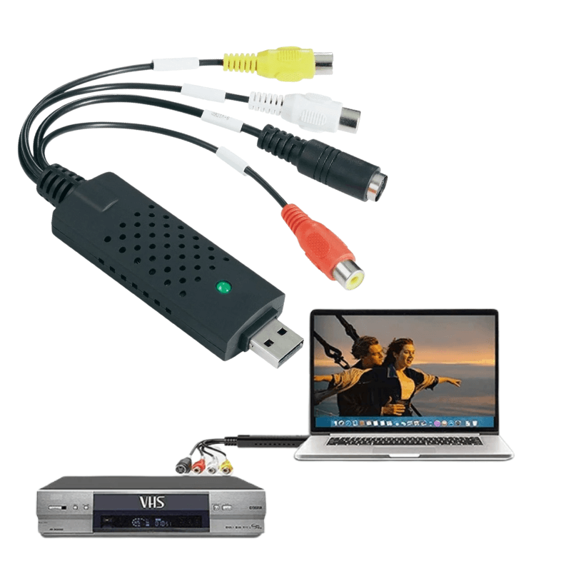 VHS naar Digitale Video Capture Apparatuur (USB)