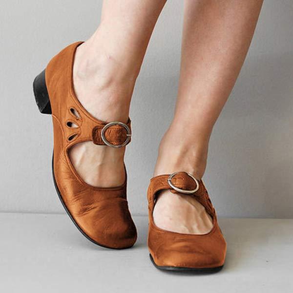 Vintage Ronde Neu Orthopedische Schoenen voor de Herfst - Opal
