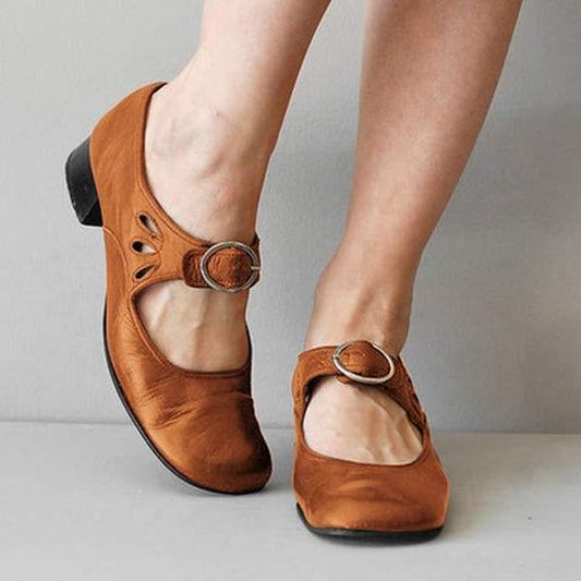 Vintage Ronde Neu Orthopedische Schoenen voor de Herfst - Opal