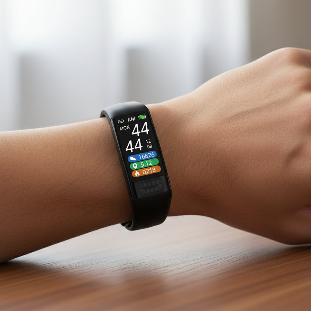 VITALBAND – Slimme Armband met Bloeddrukmeting, ECG & Hartslagmonitor