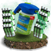 Vloeibaar Graszaad Hydro Mousse Spray | Eenvoudig Aan te Brengen voor Kale Plekken in het Gazon & Veelbetreden Zones