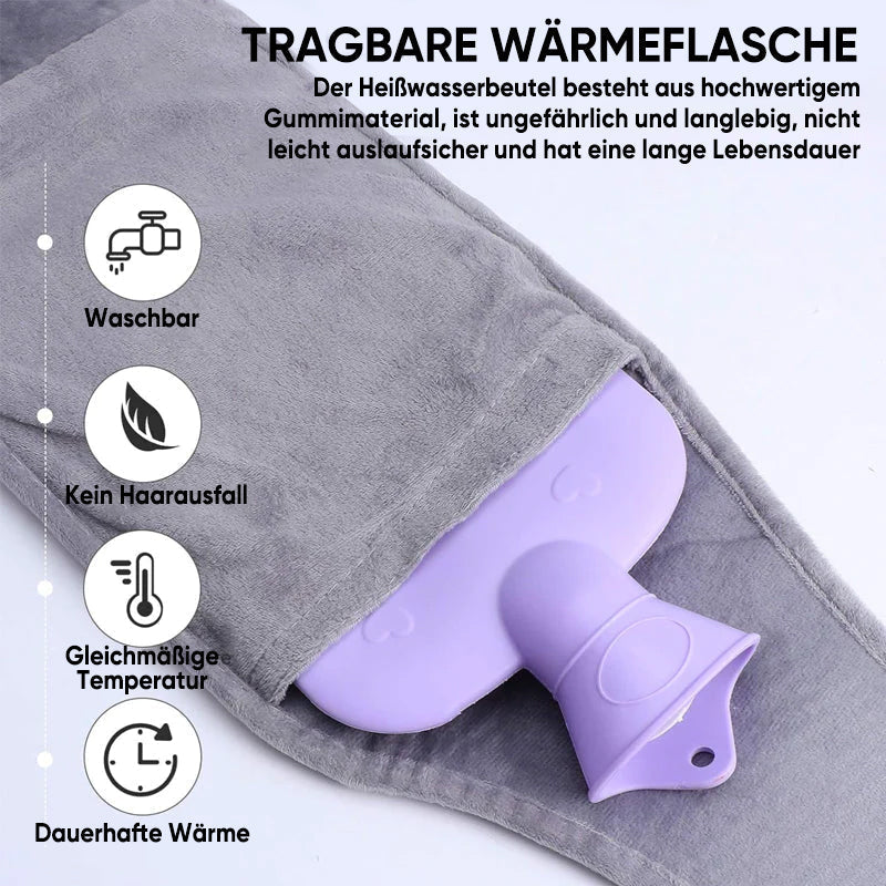 Vulbare Pluche Verwarmingskussen Riem