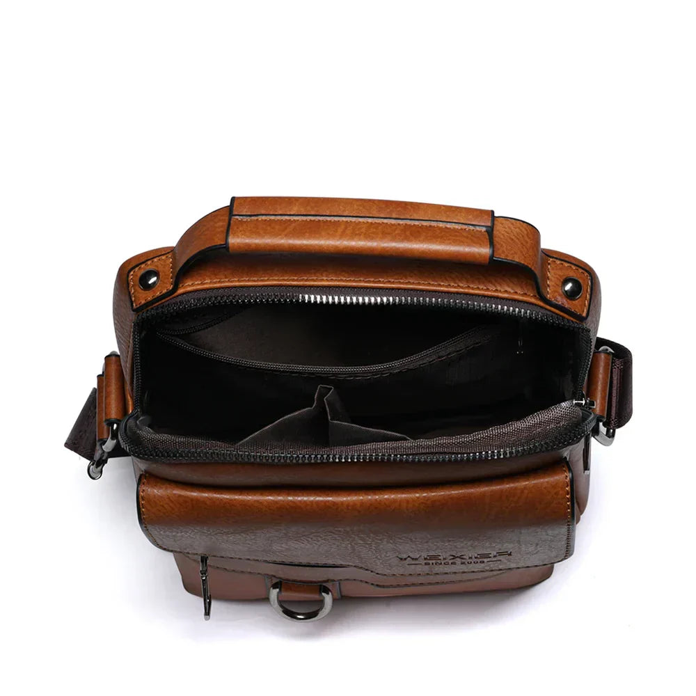 Wanlana Luxe Leren Schoudertas