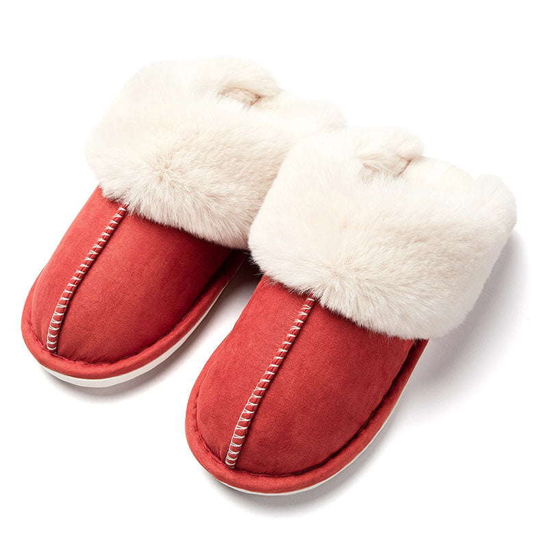 Warm gevoerde Slippers met Zachte Voering en Antislip Zool