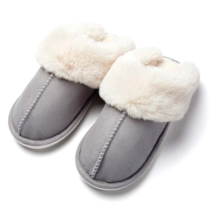 Warm gevoerde Slippers met Zachte Voering en Antislip Zool