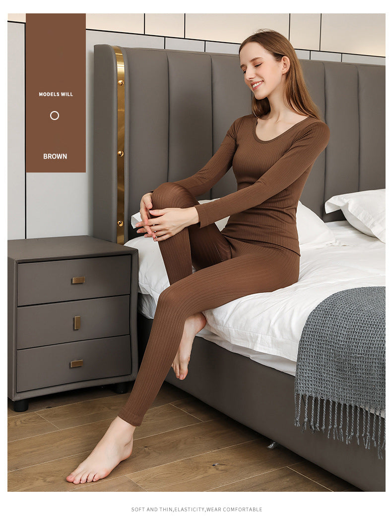 WARM THERMO ONDERGOING SET - VORMGEVENDE THERMISCHE KLEDING VOOR VROUWEN