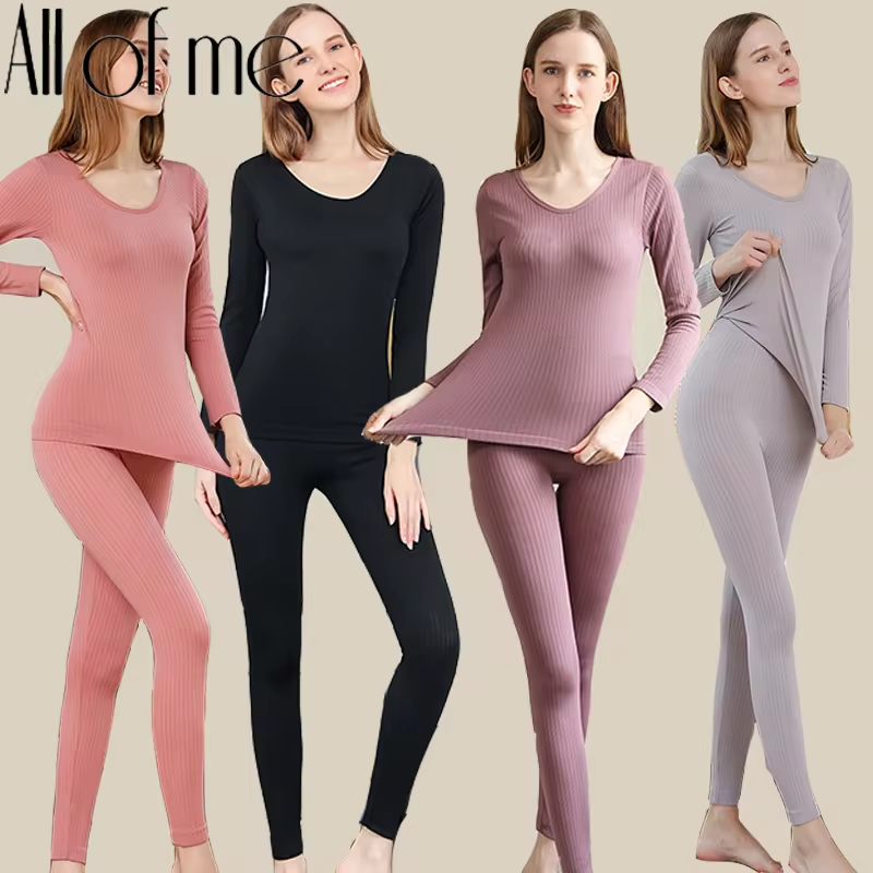 WARM THERMO ONDERGOING SET - VORMGEVENDE THERMISCHE KLEDING VOOR VROUWEN