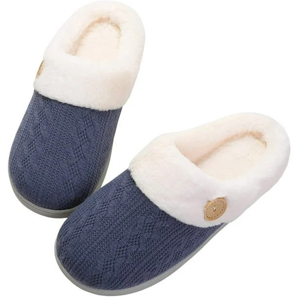 Warme Binnenpantoffels voor Koude Voeten - Antislip Zool