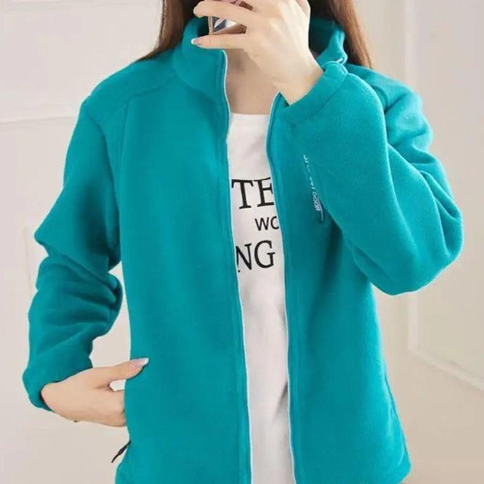 Warme fleece winterjas voor dames