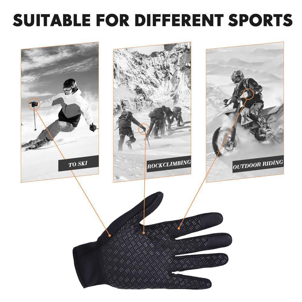 Warme Thermische Handschoenen voor Fietsen, Hardlopen, Rijden