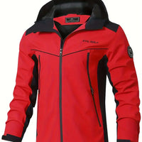 Waterdichte outdoorjas met reflecterende details
