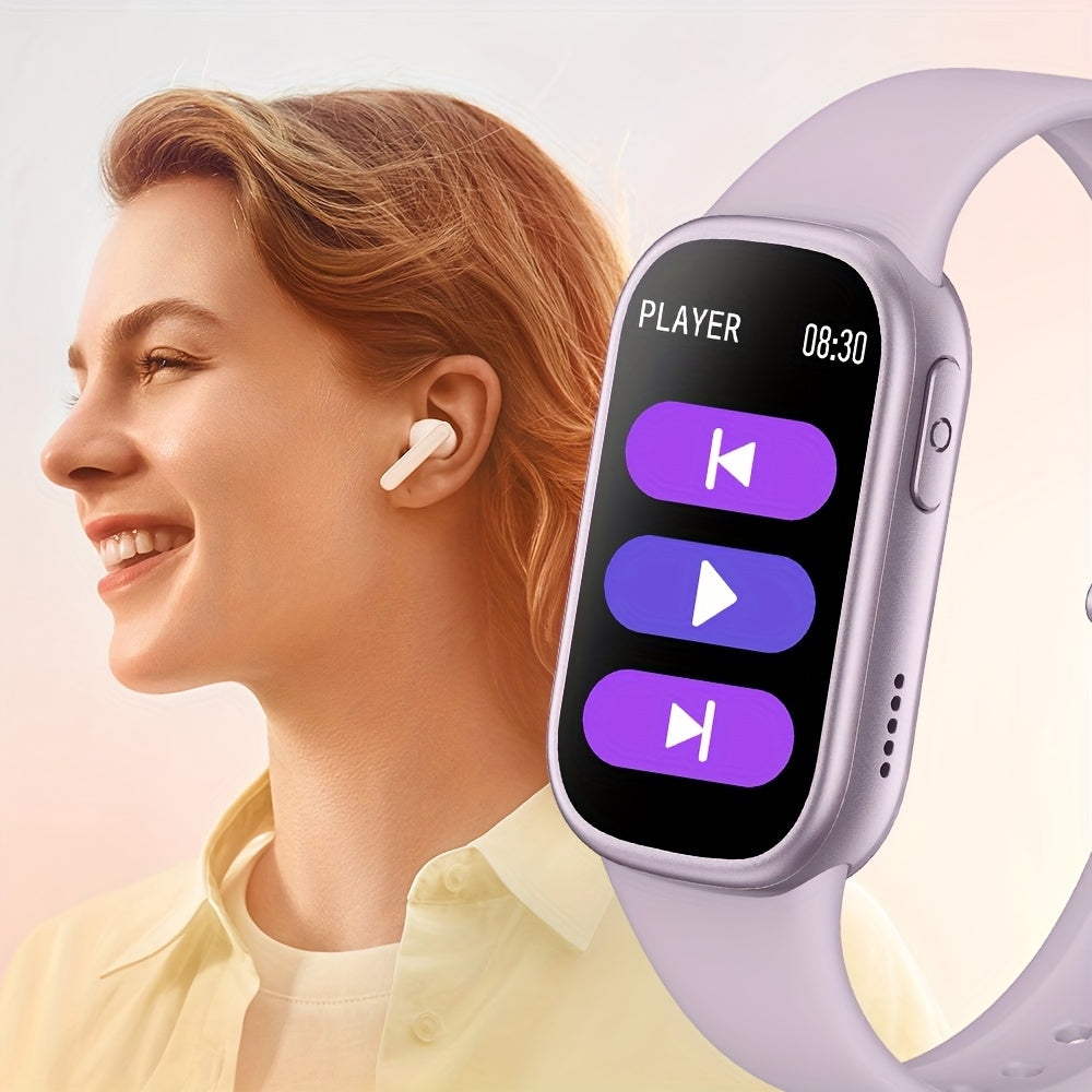 Waterdichte Smartwatch met Lange Batterijduur – Fitnesstracker voor een Actieve Levensstijl