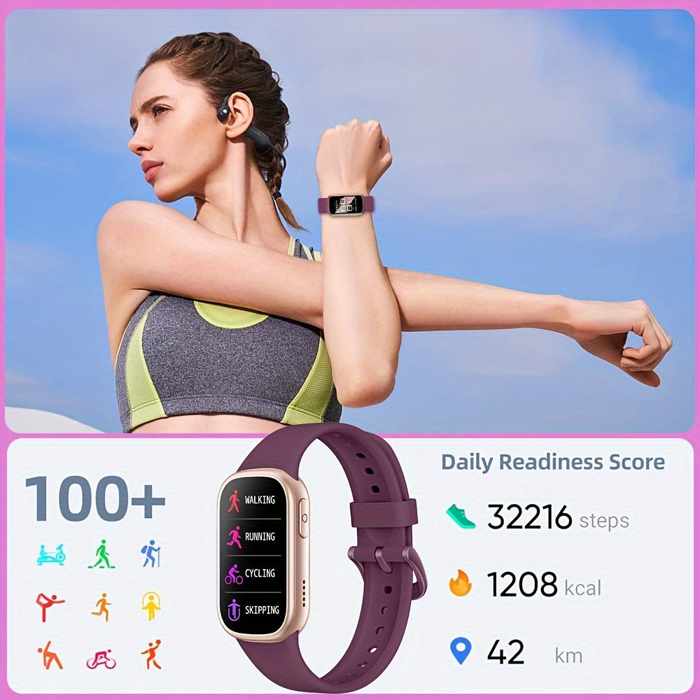 Waterdichte Smartwatch met Lange Batterijduur – Fitnesstracker voor een Actieve Levensstijl