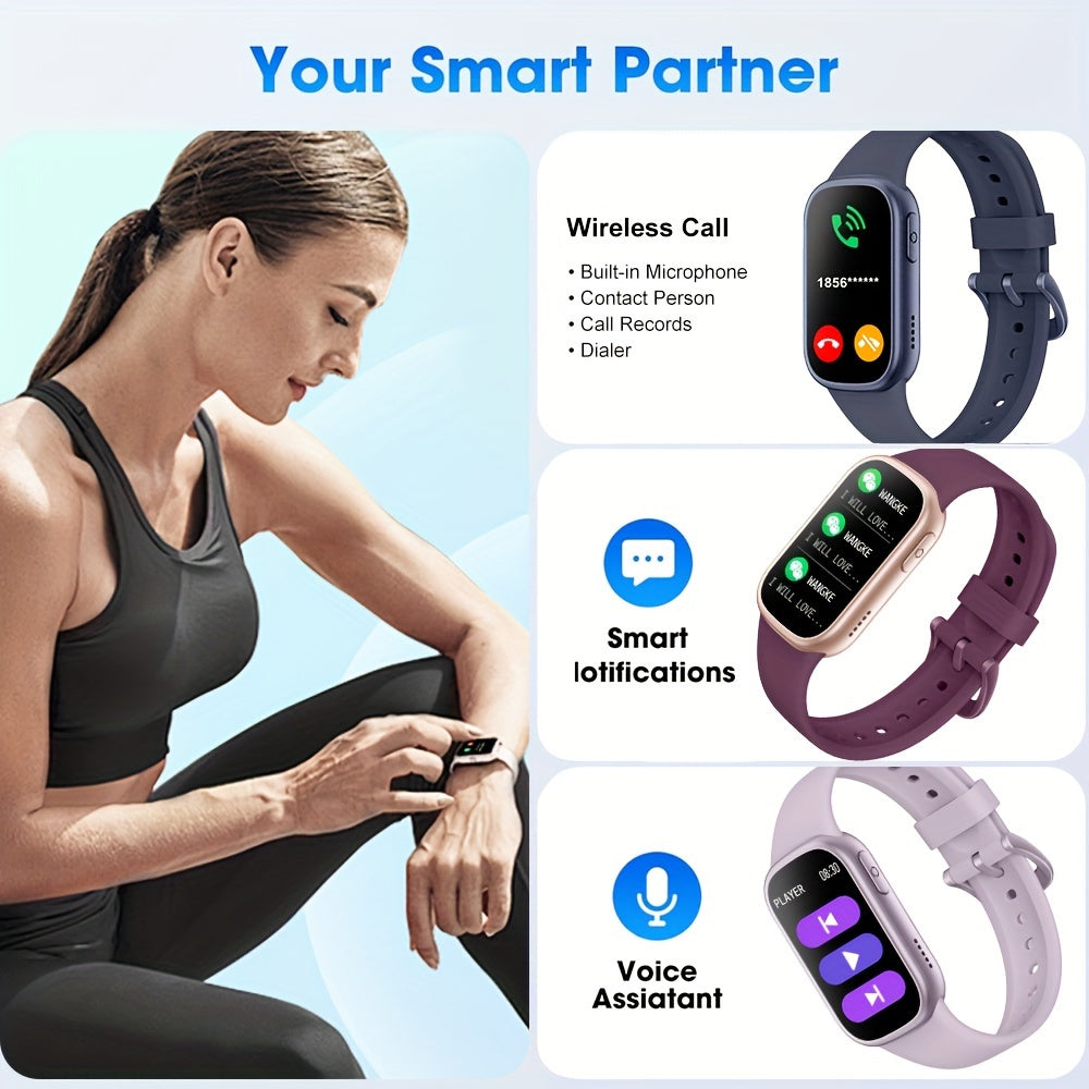 Waterdichte Smartwatch met Lange Batterijduur – Fitnesstracker voor een Actieve Levensstijl