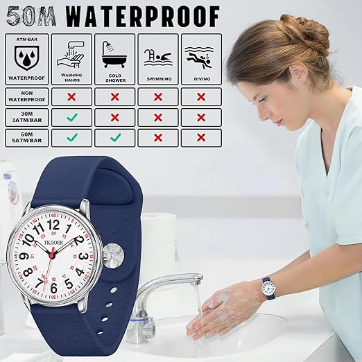 Waterdichte Verpleegkundige Horloge - Denny