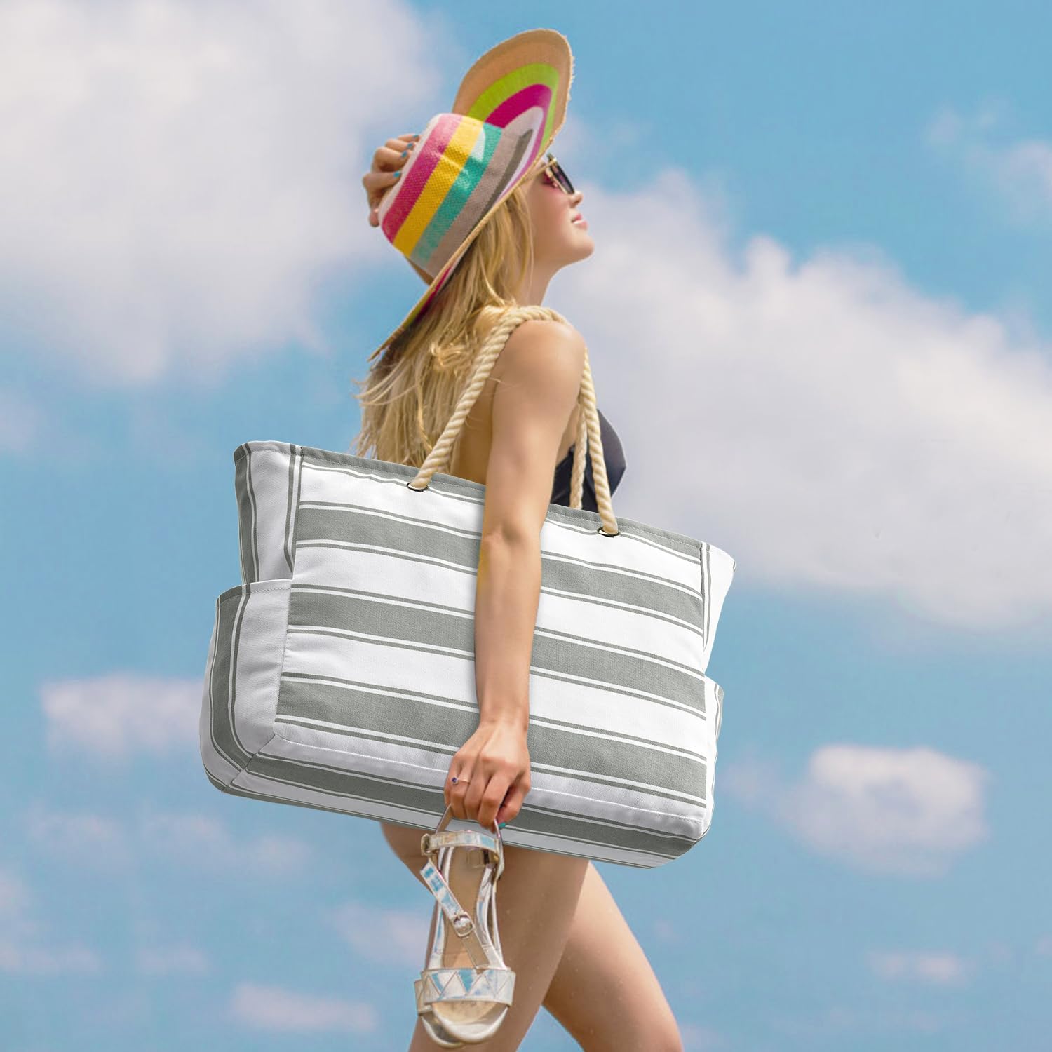 Waterdichte & Zanddichte Overmaat Strandtas – SandAway