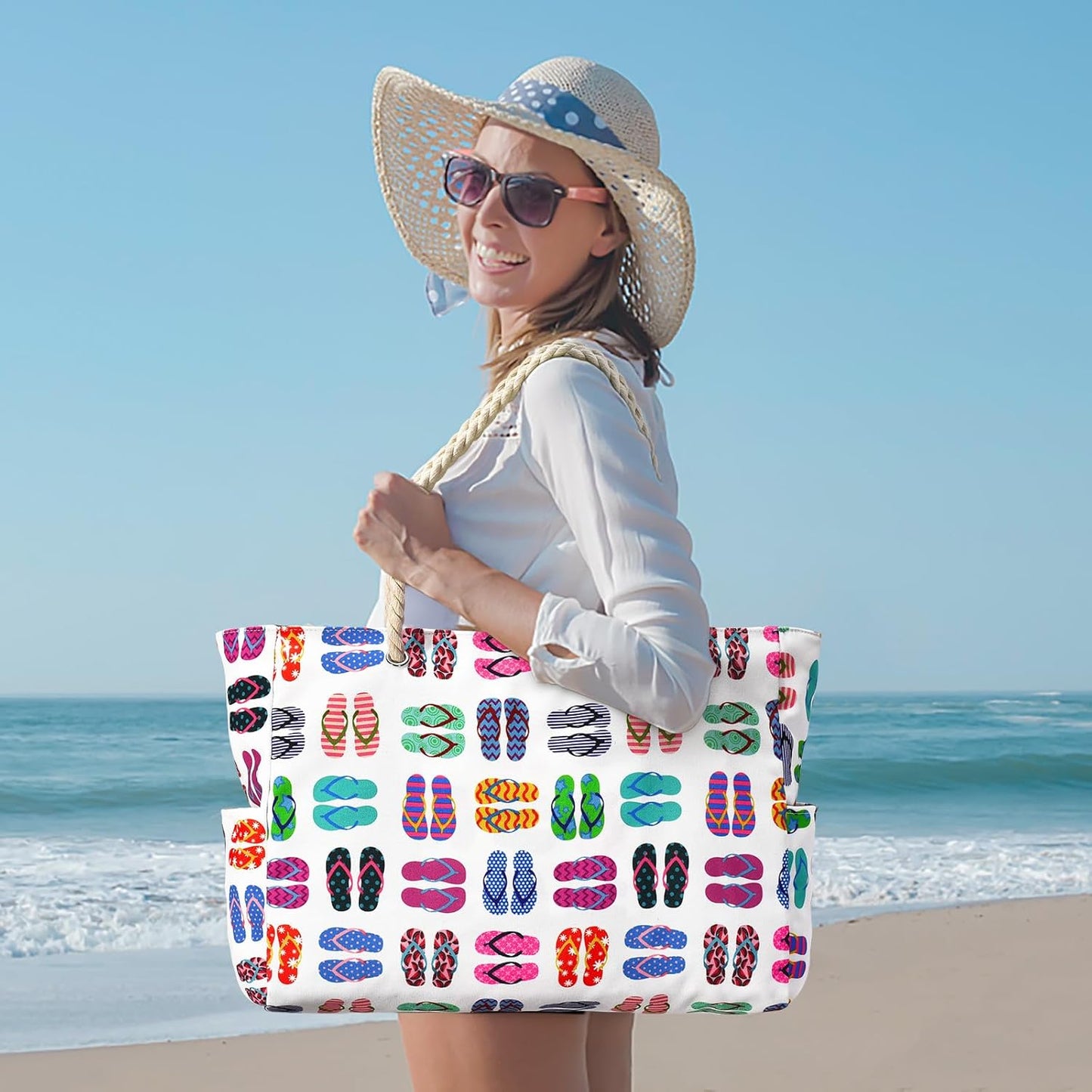 Waterdichte & Zanddichte Overmaat Strandtas – SandAway