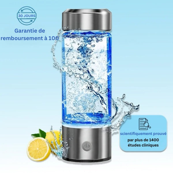 Waterfles voor Waterstof