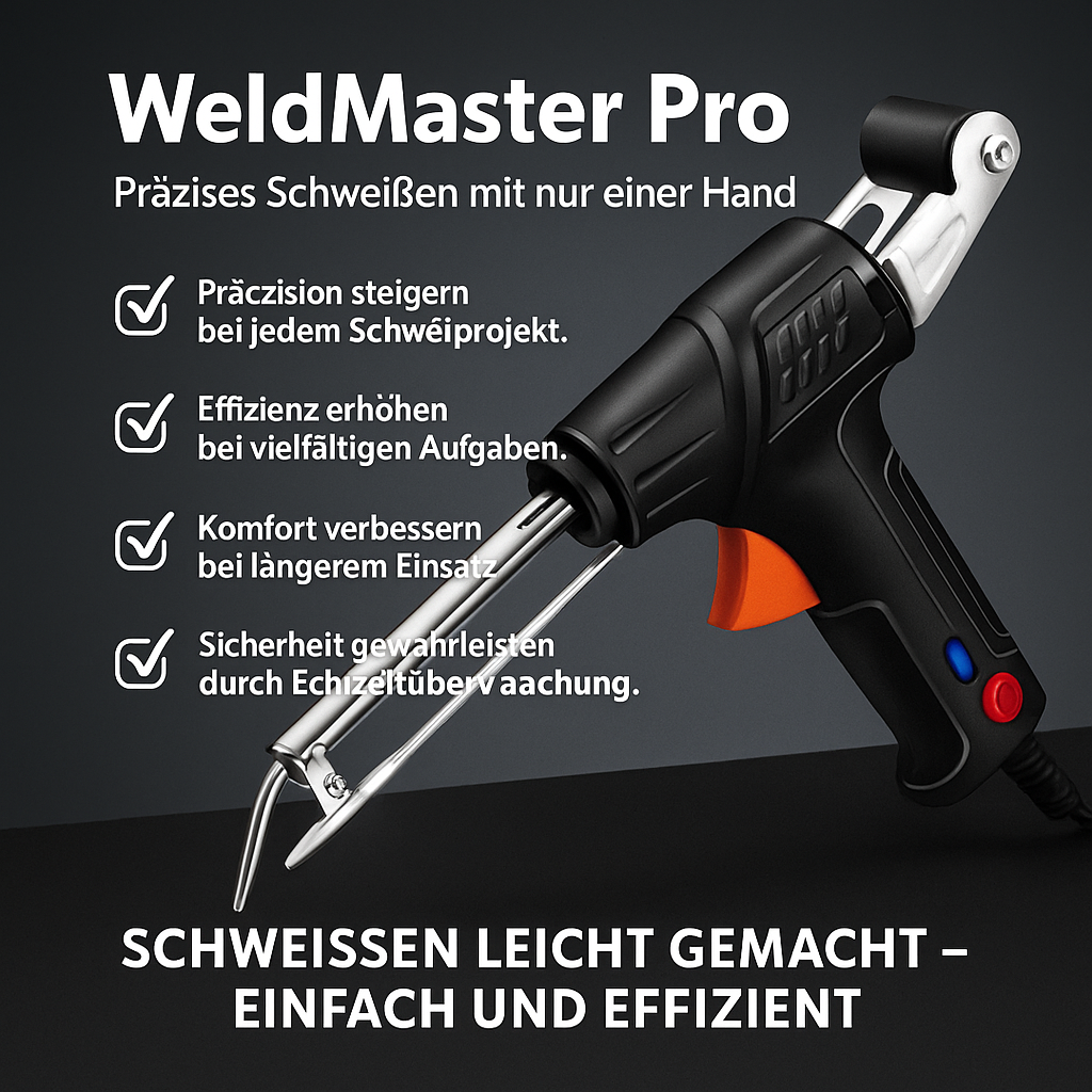 WeldMaster Pro – Nauwkeurig Lassen met Één Hand