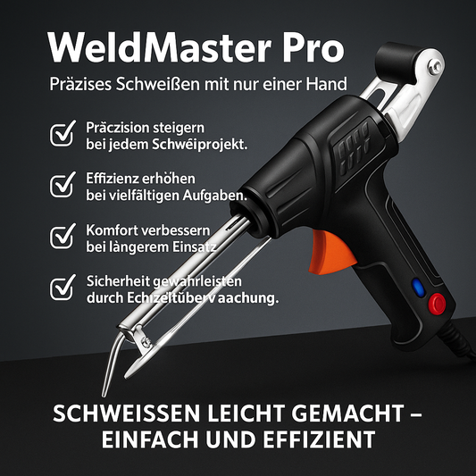 WeldMaster Pro – Nauwkeurig Lassen met Één Hand