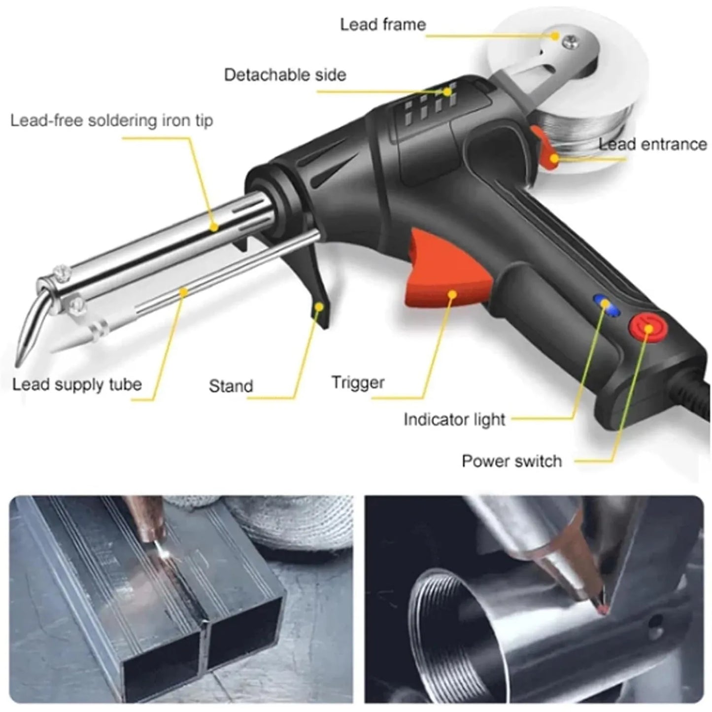 WeldMaster Pro – Nauwkeurig Lassen met Één Hand