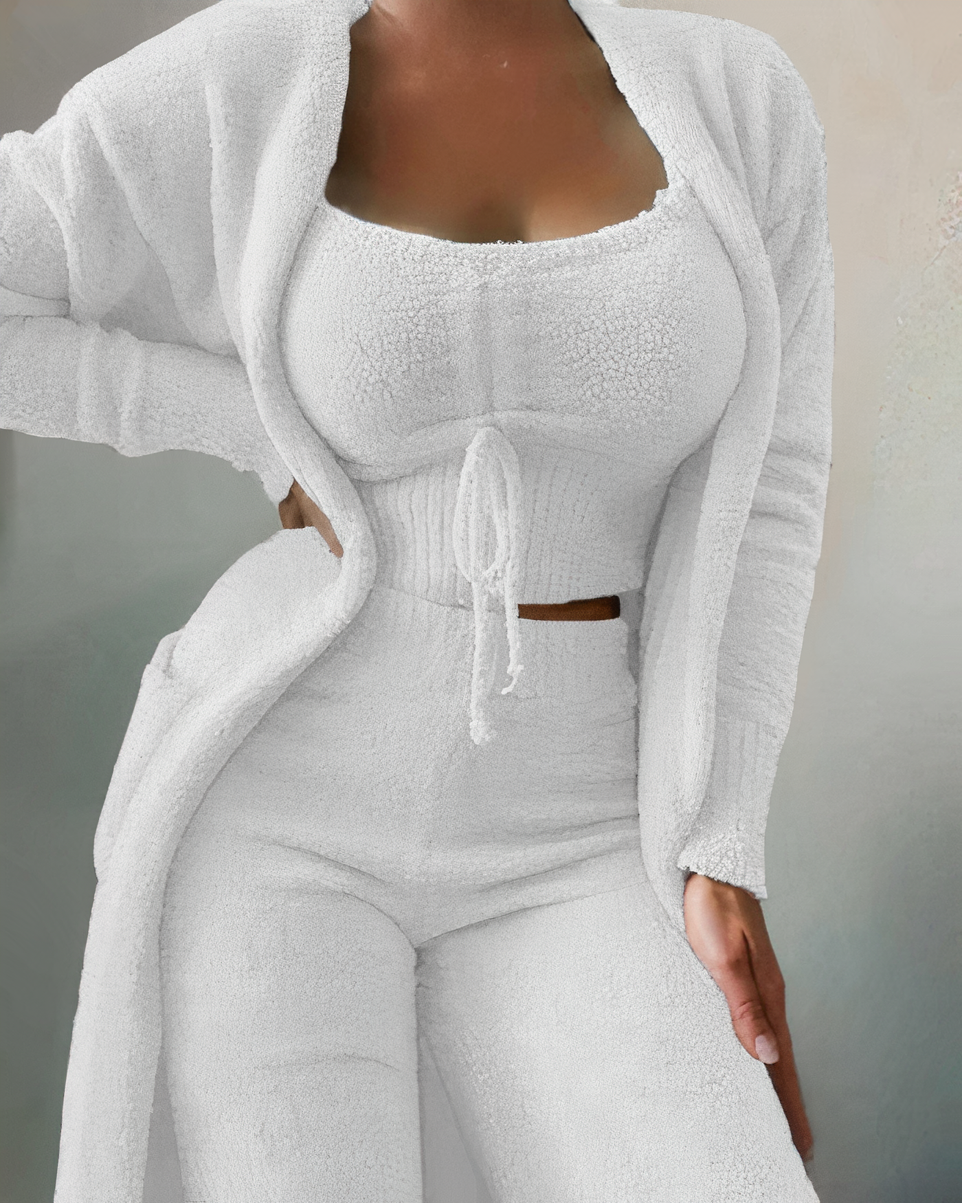 Winter 3-delige pyjama set - Paisley