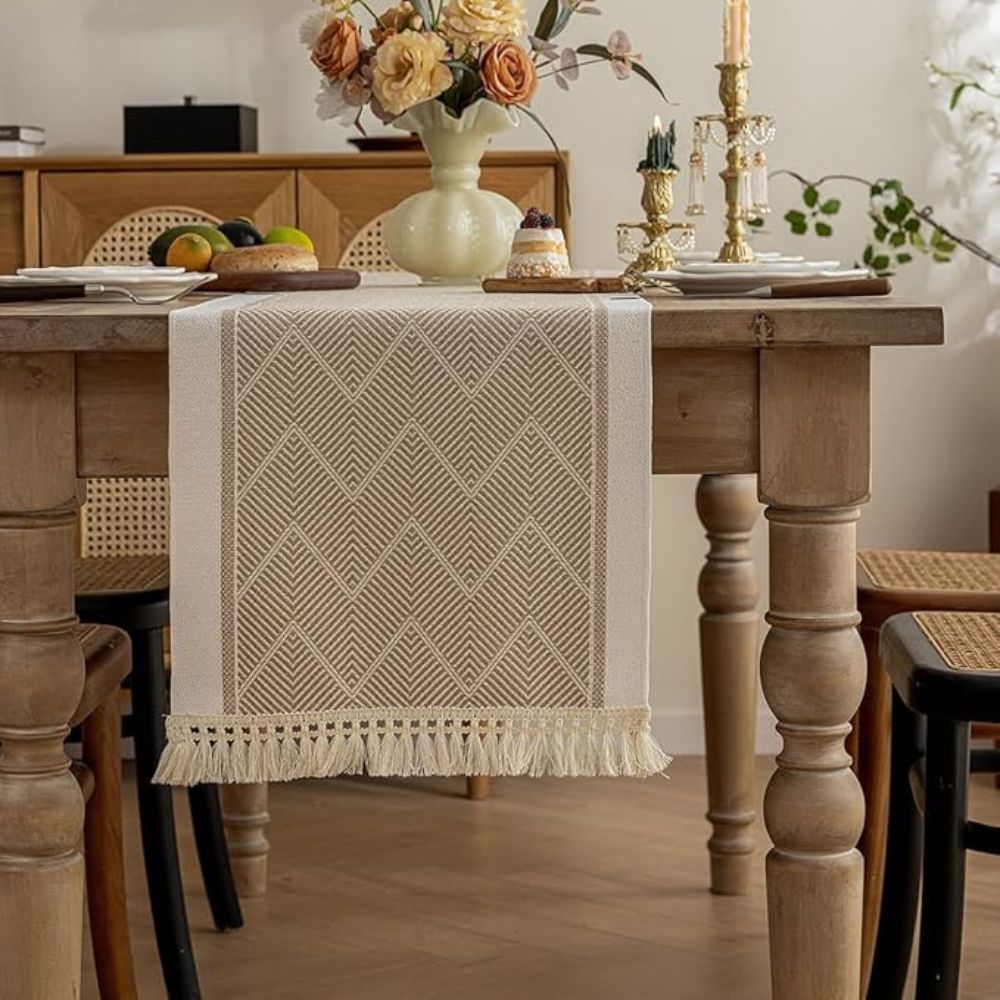 Zigzag Weef Tafelkleed