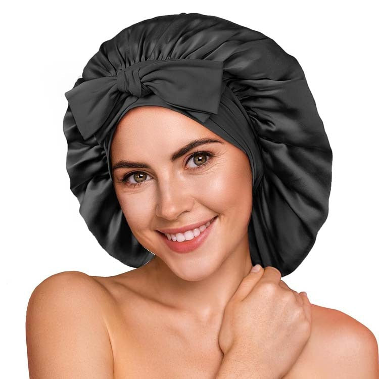 Zijde Bonnet - Bescherm Je Haar Terwijl Je Slaapt